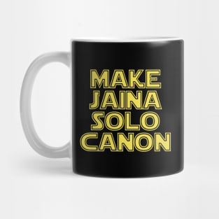 Make Jaina Solo Canon Mug